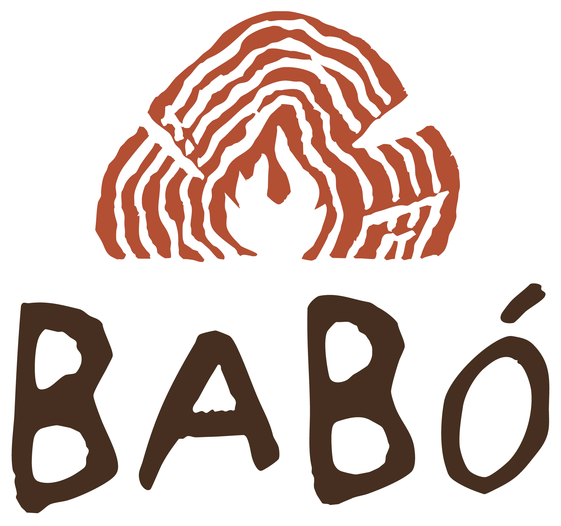 Babó artesanal à lenha